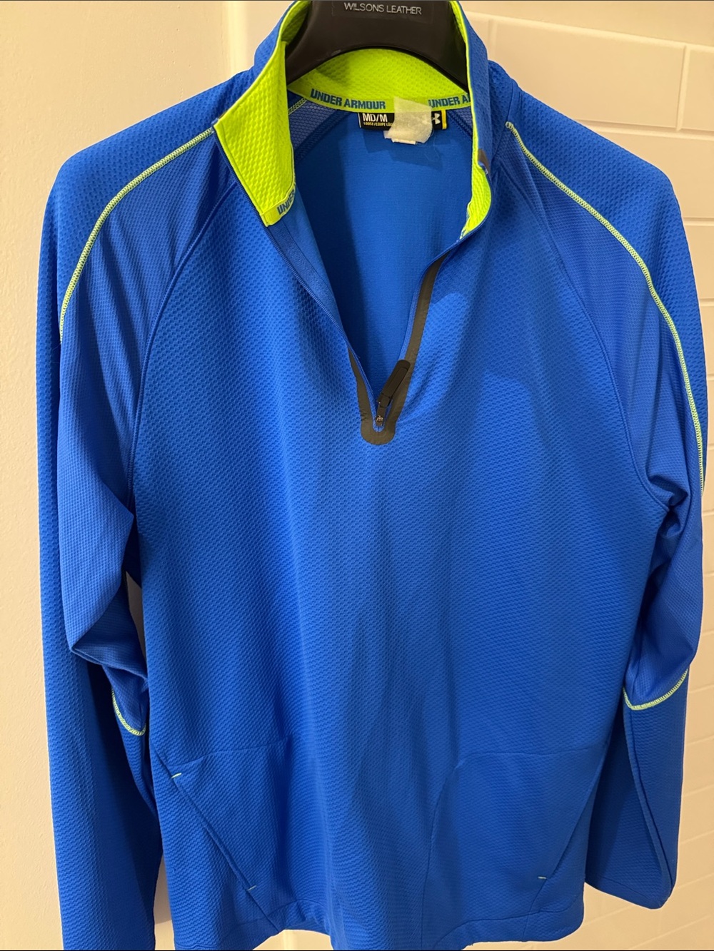Under Armour Men's Blue Quarter-Zip Pullover